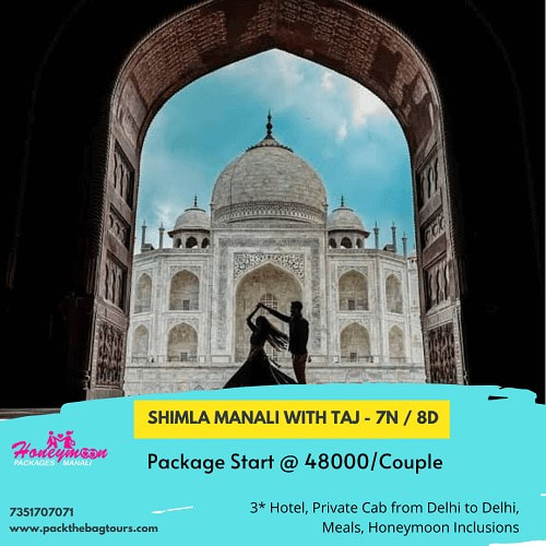 Agra Shimla Manali Package