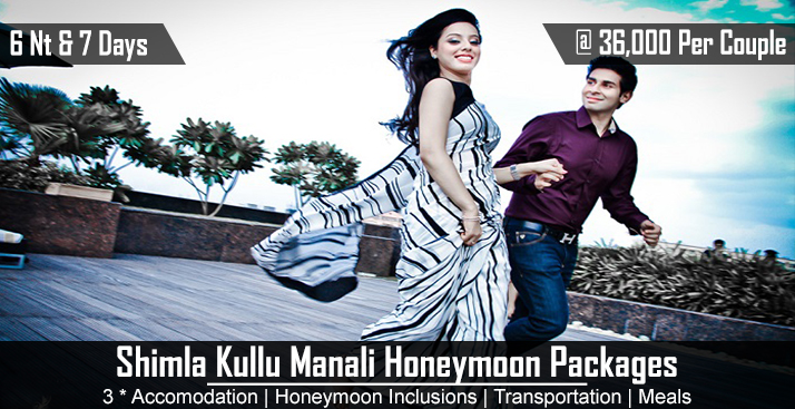 Shimla Kullu Manali Honeymoon 6 Nights 7 Days