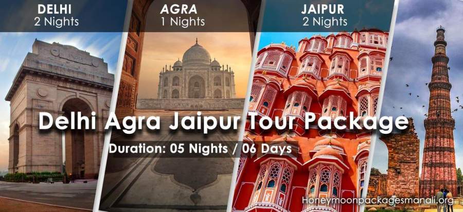 Delhi Agra Jaipur Tour Packages from Hyderabad