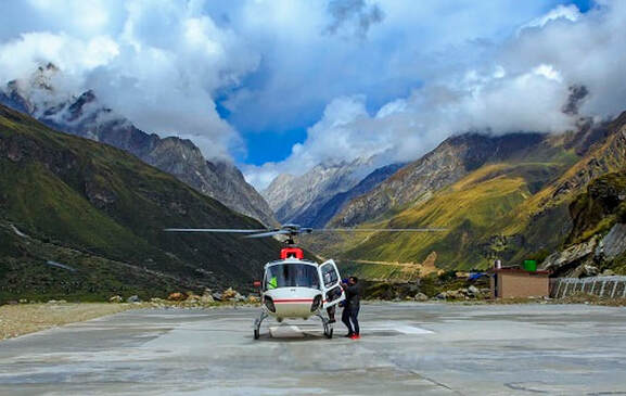 Helicopter Ride in Manali