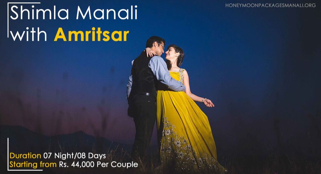 Shimla Manali Amritsar Honeymoon Packages