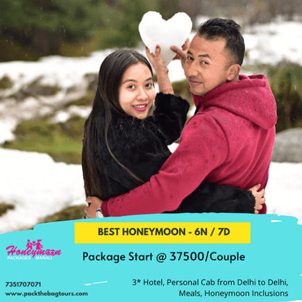 Shimla Manali Honeymoon Trip